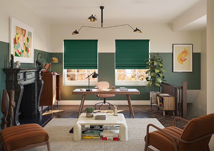 Ascot, Lush Green - Roman Blind - Image 8